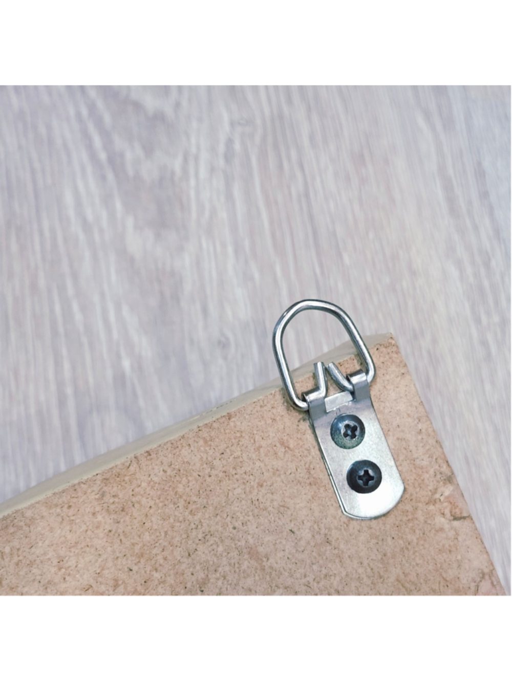 Handmade wall knob hook shelf repurposed drawer front - Picture 5 of 6